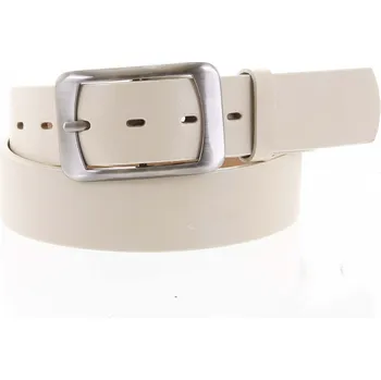 Opasek Dámský kožený opasek béžový - PB Shil 90 béžová