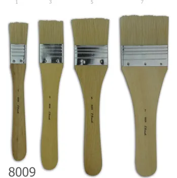 Umělecký štětec Štětec široký plochý - bristle spalter, 1