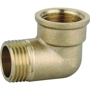Instalatérský materiál Koleno vnější-vnitřní závit 3/4"x3/4" mosaz