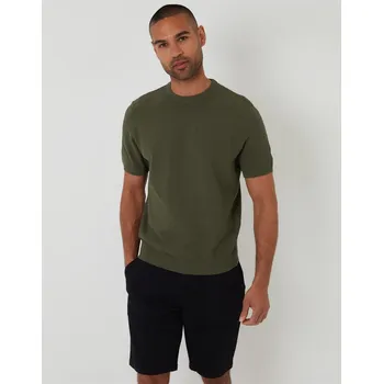 Pánský svetr Svetr Threadbare Khaki 189665 Small