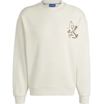 Pánské oblečení Mikina Hugo Open White 121 830589 M