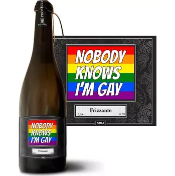 Sablio Prosecco Nobody knows I'am gay: 0,75 l