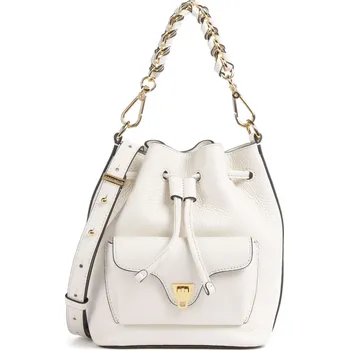 Kabelka Coccinelle Beat Generation - Bucket kabelka v slonovinová, kůže, 50553116 | Kabelky pro ženy & muže