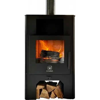 Krbová kamna Karma premium Krbová kamna Woody - zelená