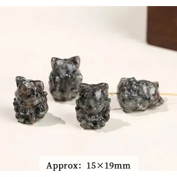 Přívěsek Přívěsek ve tvaru lišky | korálek 1 ks - Yooperlite