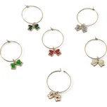 714223 - Tchibo - Značky na sklenice - barva: vícebarevná