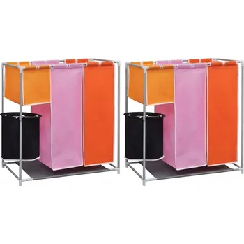 Koš na prádlo Volně stojící koš na prádlo VidaXL 60 l, vícebarevný