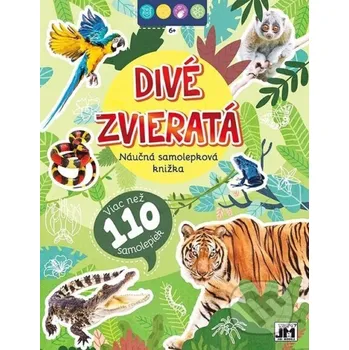 omalovánky Samolepková knižka - Divé zvieratá - Jiri Models SK Jiri Models SK
