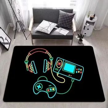 Koberec Herní koberec s potiskem konzole | dekorativní textil - 6 , 40X60CM