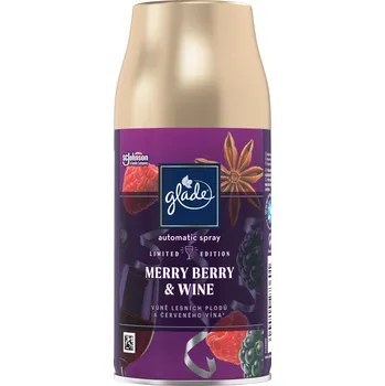 Osvěžovač vzduchu Glade® automatický sprej - Merry Berry Wine - náhradní náplň