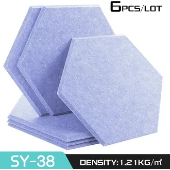 akustický panel Akustické protihlukové panely hexagon | dekorace 6 ks - 38 let , Velký šestiúhelník