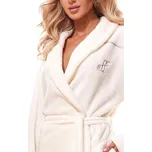 Pohodlný župan L&L Lux 2312 Lux S-2XL Velikost: 2XL, Barva: Smetanová