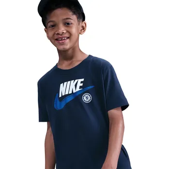 Chlapecké tričko Tričko Nike Blue 1392265 7-8 (S)