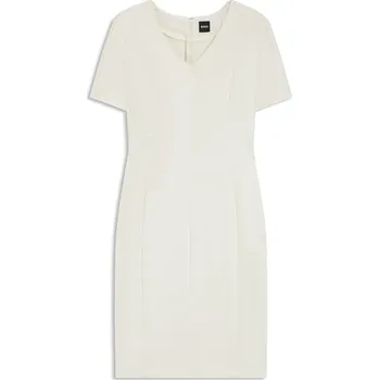 Dámské šaty Šaty BOSS Open White 4138688 10 (M)