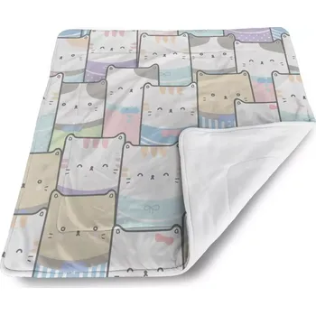 deka Sablio Deka pro miminko Kreslená koťátka - 80x100 cm