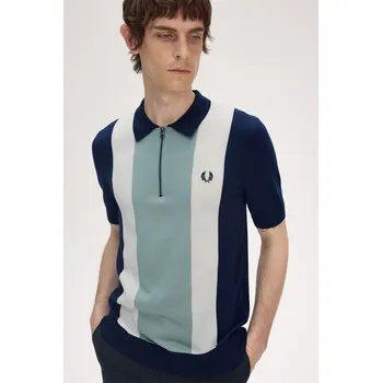 Pánské oblečení Tričko Fred Perry Tennis Blue Y90 236910 M