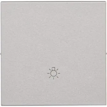 vypínač Kryt s piktogramem “světlo”, k přístrojům SP1M, Simon 55 TKWS1/143, hliníková