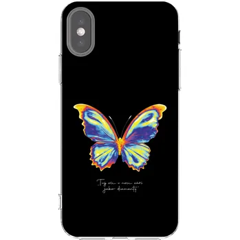 Pouzdro na mobilní telefon Picasee silikonový průhledný obal pro Apple iPhone X/XS - Diamanty Black