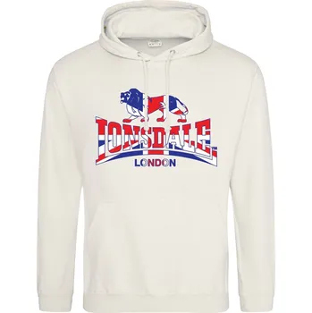 Pánské oblečení Mikina Lonsdale Vanilla 1 3893664 XL