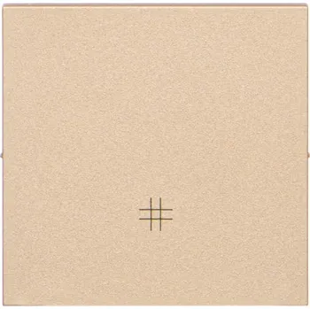 vypínač Kryt 1 násobný, Simon 55 TKW7/144, champagne metalizovaná