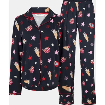 Dámské pyžamo Urban Threads Navy Hot Choc 7682522 12 (M)