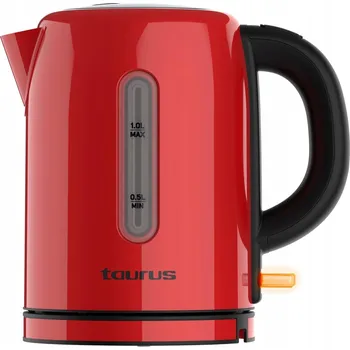 Rychlovarná konvice Rychlovarná konvice Taurus KE2402X 2400 W 1 l červená