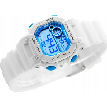 Hodinky Dětské sportovní hodinky XONIX WR100m - Bílé