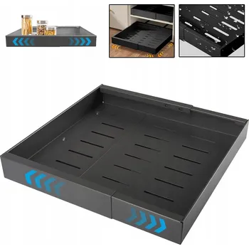 Úložný box ORGANIZÉR ŠUPLÍK VÝSUVNÁ 32-52x42x7,5CM KOVOVÁ