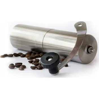 Mlýnek na kávu Ruční mlýnek Orion kovový šedý