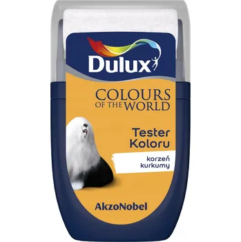 barva na zeď Dulux akrylová Barva na zeď 0,03 l kořen kurkumy matná