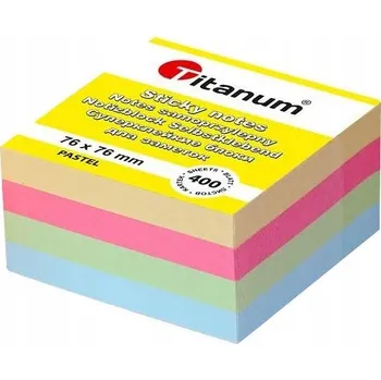 Samolepící bloček Samolepicí bločky Titanum 400 listů