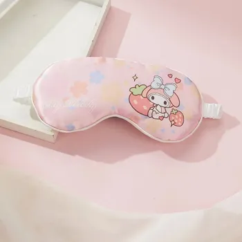 Karnevalová maska Hedvábná spací maska Hello Kitty | maska na oči - Melodie
