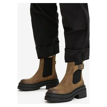 Pracovní obuv Kotníková obuv s elastickým prvkem G-Star Raw CEO-WI34-ALASKA-02 Hnědá 41