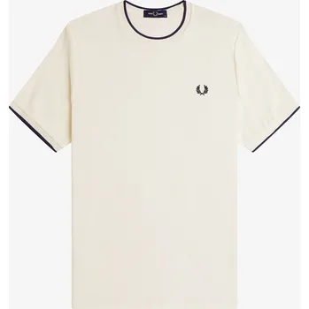Pánská móda Tričko Fred Perry Ecru 560 8250947 L