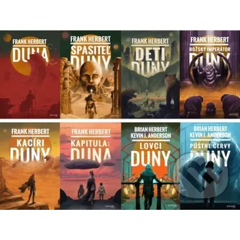 Kniha Kolekcia kníh DUNA Frank Herbert - Frank Herbert Premedia