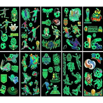 Odstranitelné tetování 10 listů Dětské voděodolné tetování – sada mini obtisků | Tetovačky pro děti, Dočasné tetování - (11)-10PCS