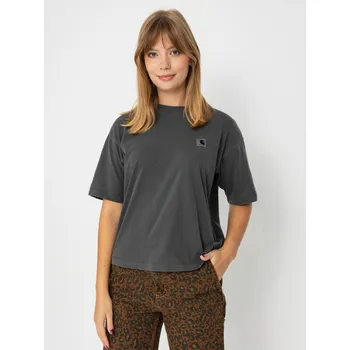 Dámské tričko Carhartt WIP Nelson (graphite) XS, šedá