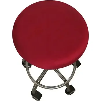 Potah na židli Elastický kulatý potah na židli proti ušpinění | potah židle, potah sedáku - L