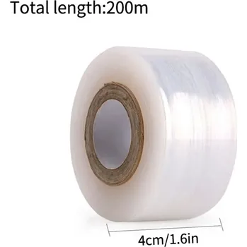 Voděodolná roubovací páska pro ochranu sazenic | zahrada - Průhledná - 4 cm