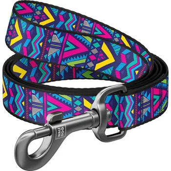 Vodítko pro psa WAU DOG Nylonové vodítko INDIE 122cm Velikost: XS