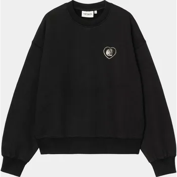 Dámská mikina Carhartt WIP Hearts Of Hartts (black) XS, černá