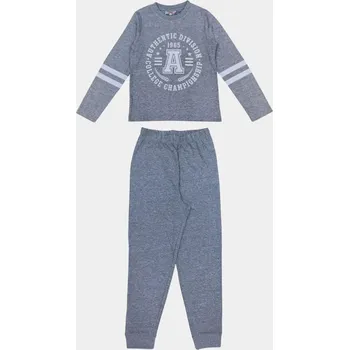 Chlapecké pyžamo Star Grey 661929 9-10 (M)