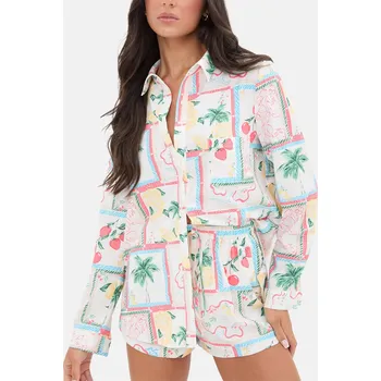 Dámská košile Košile I Saw It First Cream 2694704 16 (XL)