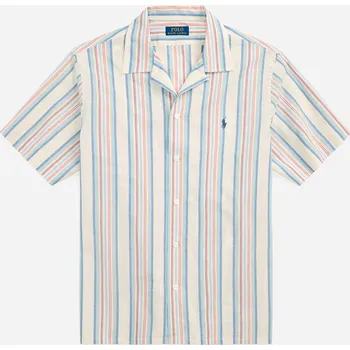 Pánská móda Košile Polo Ralph Lauren White 309083 M