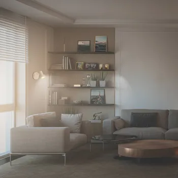 Lampička Briloner Nástěnné bodové svítidlo Tapp, béžové, Ø 8 cm, 1 žárovka, kov, GU10 béžová 1 x 9 W LED