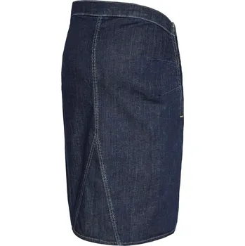 Dámská sukně Mamalicious Dark Blue Denim 4876697 16 (XL)