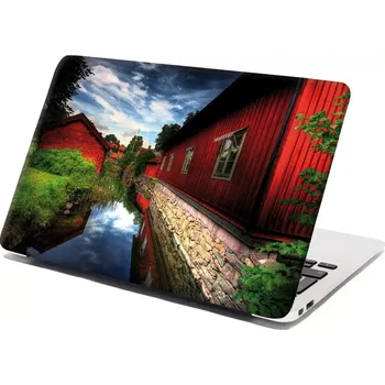samolepka Sablio Samolepka na notebook Červený dům - 29x20 cm