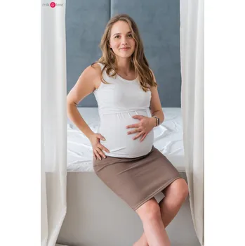 Kojící tílko Milk Top White