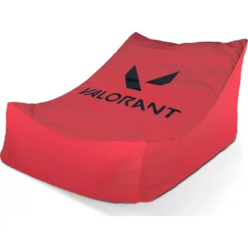 Sedací pytel Sablio Sedací vak Lounge VALORANT Red - 80 x 95 x 50 cm