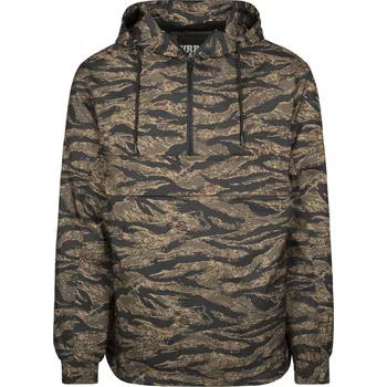 Pánská větrovka Tiger Camo Pull Over - wood camo S